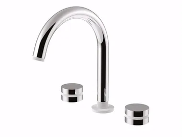MYRING - FMR0112/U - 3 hole countertop washbasin tap with adjustable spout by Rubinetteria Giulini - view 2